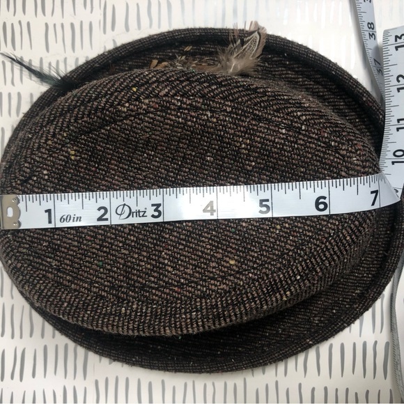 Vintage crown co. Tweed feather - Picture 8 of 13